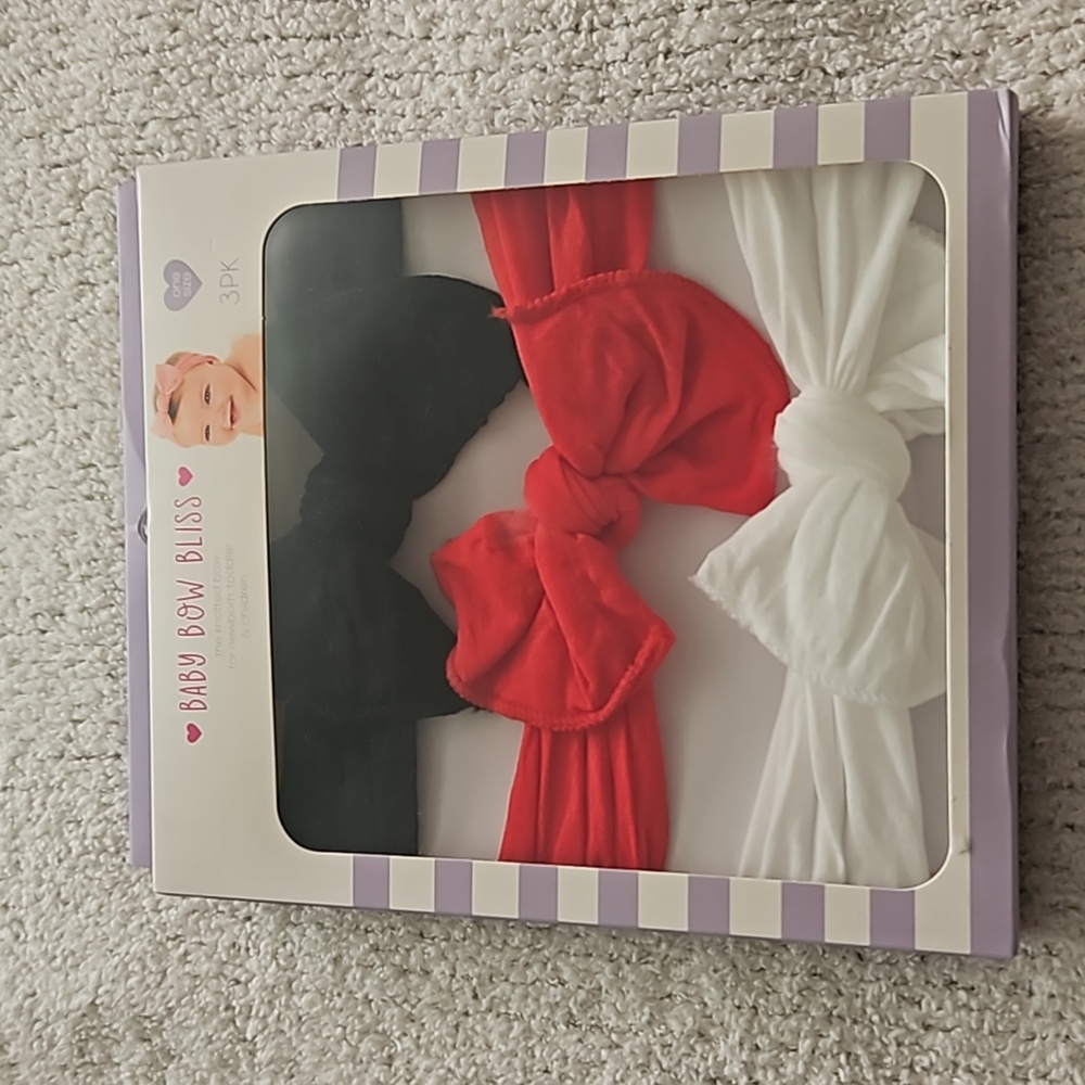 ♥️♥️♥️ Baby Bow Bliss  - 3 pk